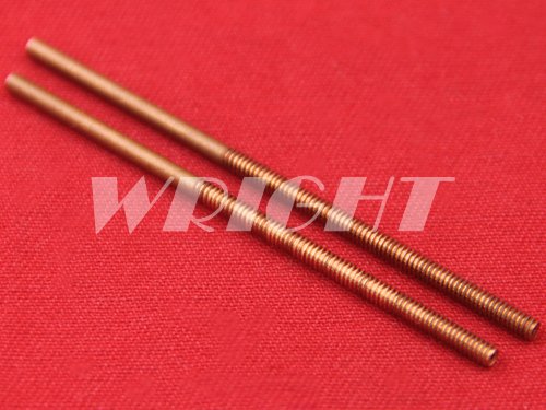 copper tapping electrode M3 M4 M5 M6 M7 M8 M9 M10 M12 M14 M6 x 1.00 Copper tapping threaded electrode for Spark EDM copper tapping electrode M3 M4 M5 M6 M7 M8 M9 M10 M12 M14 M6 x 1.00 Copper tapping threaded electrode for Spark EDM