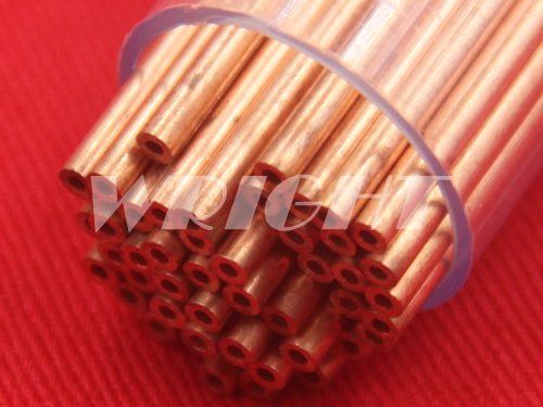 Spark EDM consumables copper electrode tube single hole, small hole spark CNC electrode tubes Spark EDM consumables copper electrode tube single hole, small hole spark CNC electrode tubes