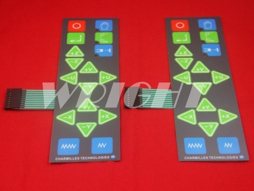 Charmilles EDM replacement parts 208561020 control panel key sheet