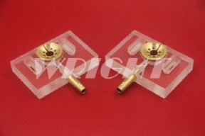 Housing with nozzle High speed EDM parts