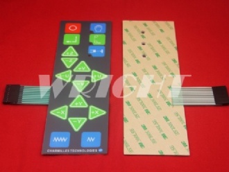 208561020 Charmilles EDM control panel key sheet