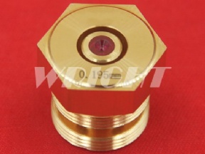 Ruby guide ID0.195mm medium speed EDM parts